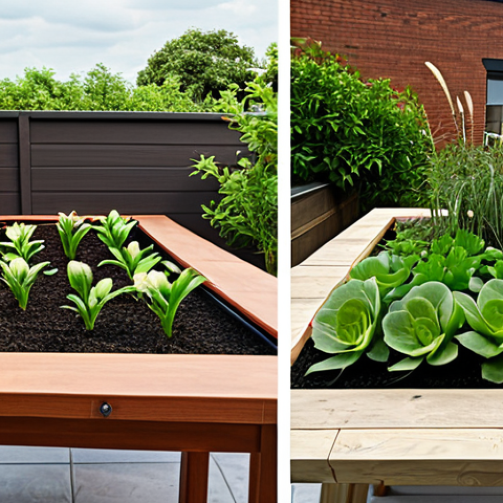 Okay, here are two image prompts based on your rooftop garden considerations table: